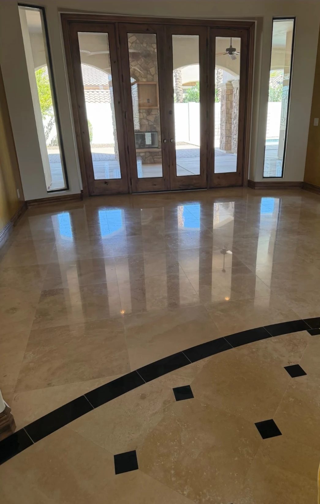 Cleaning result photo shared by a Brightside customer